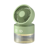 Desktop Misting Fan Humidifier Usb Portable